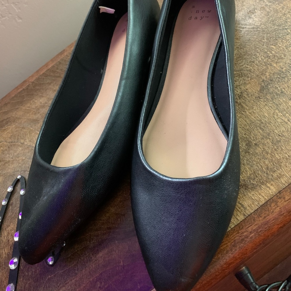 Black flats